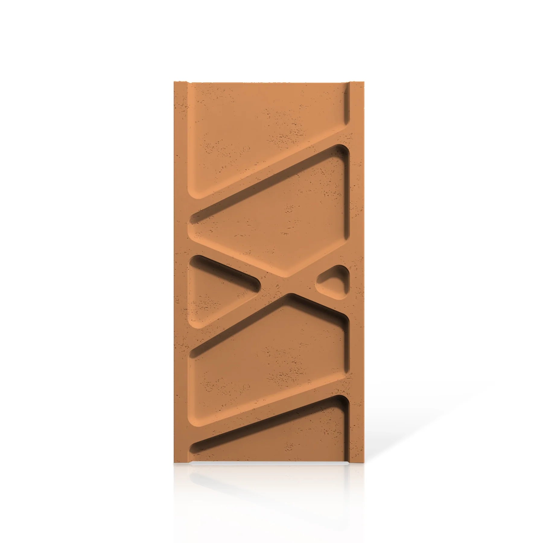 3D Concrete Wall Panels PARALELL colour swatch on white background DecorMania.eu
